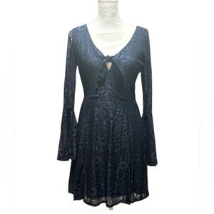 Hollister‎ Navy Lace Dress